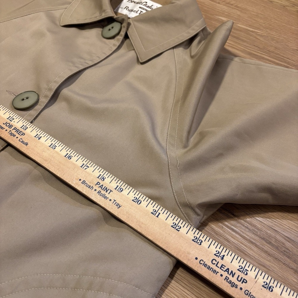 VTG 70s Bonnie Cashin for Russel Taylor Weatherwear Coat 10 Wool Lined ILGWU USA - Picture 10 of 11